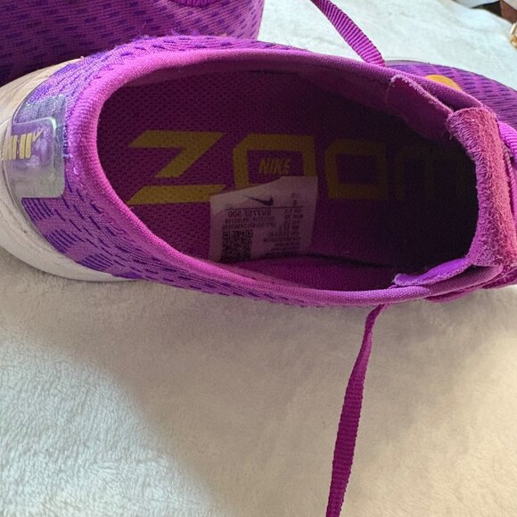 Nike ZoomX Pegasus Turbo 2 Running Shoes BV7757-500 Vivid Purple Womens Size 8 - Picture 7 of 9